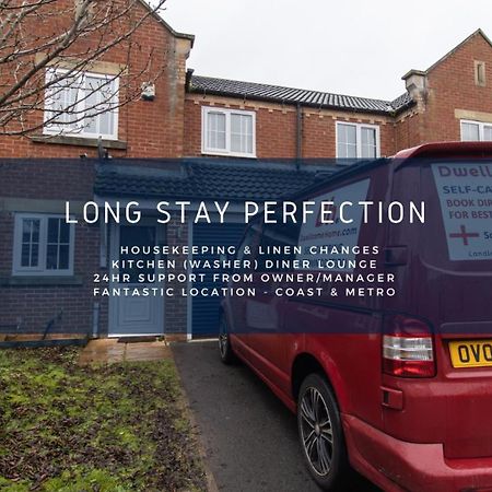 Dwellcome Home Ltd 3 Double Bedroom House, Private Estate, Driveway Parking, Fast Wifi, Ideal For Long Term Contractor, Etc Stays, 3 Miles 7 Mins Drive To Nissan, 15 Mins To Sunderland Newcastle, Regular Housekeeping Options - See Our Site For Assura Boldons Esterno foto